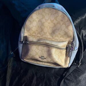 Preowned Coach Signature Backpack